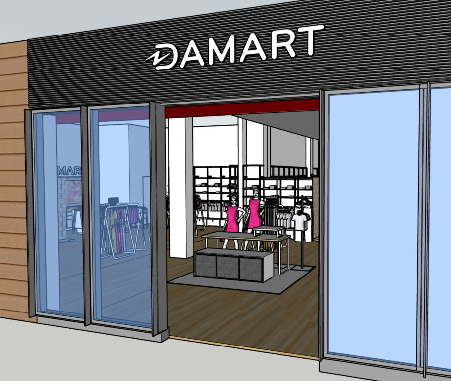 Concept magasin — Entrée